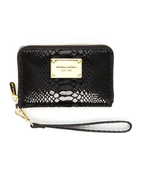 michael kors iphone case black python|Black Python iPhone 15 Case .